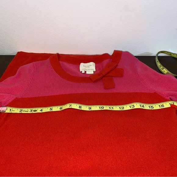 Kate Spade Color block Wool Bow Dress - Picture 8 of 9